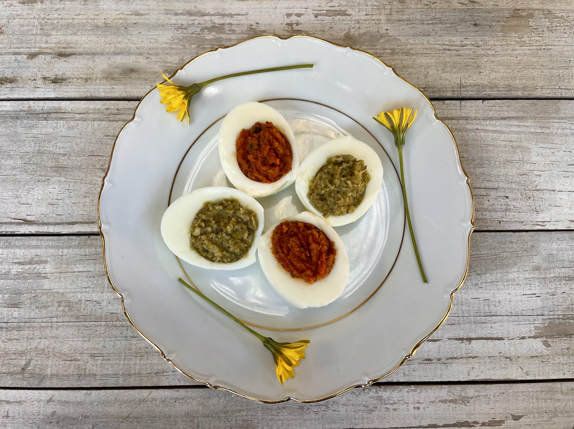 Provanszi töltött tojások